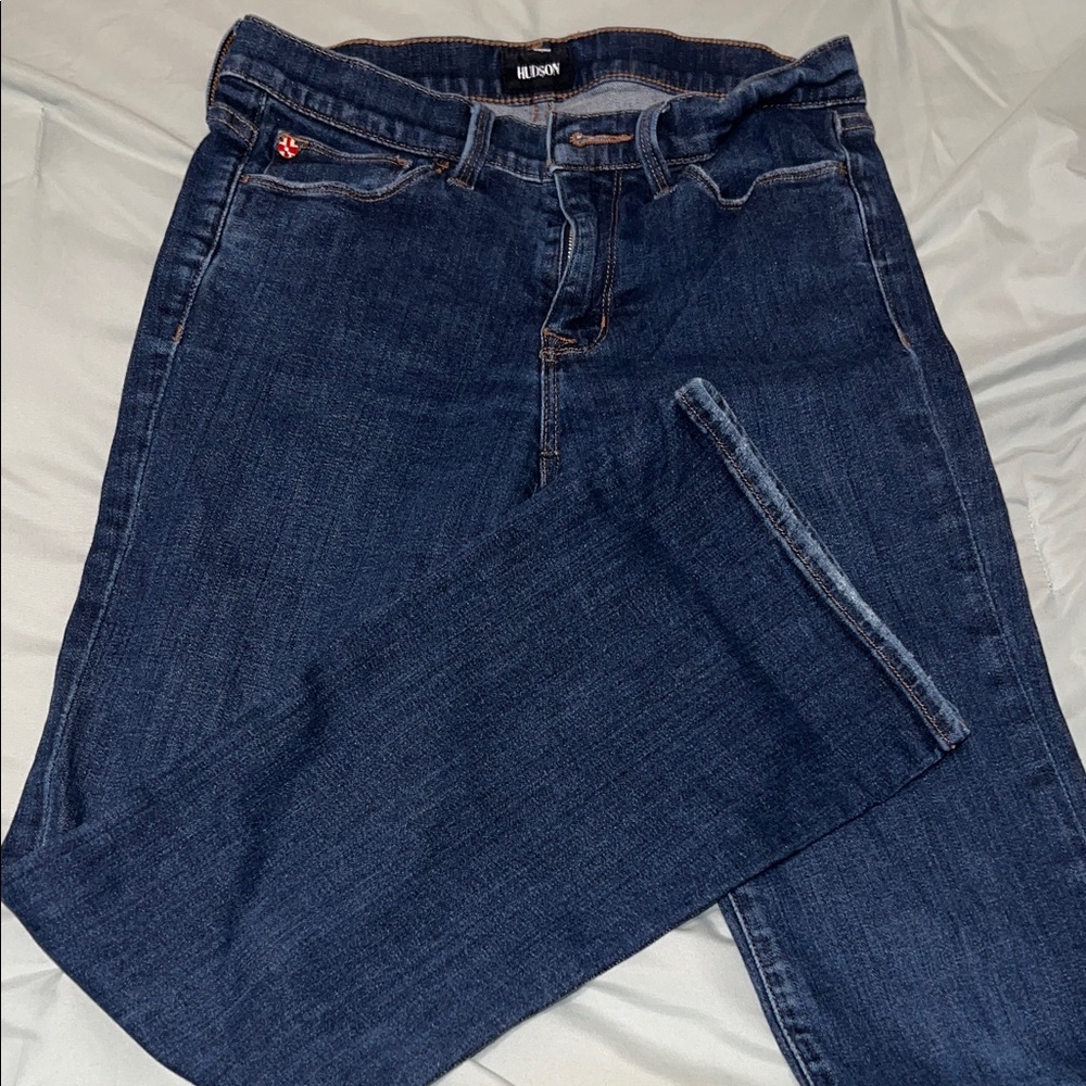 Hudson Jeans Dark Blue Flare Women's Denim